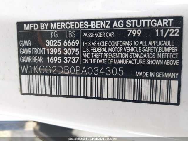 MERCEDES-BENZ EQS Sedan 450+ 2023  Low price