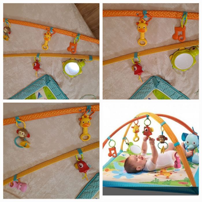 Розвиваючий килимок "Музичні друзі" Tiny Love, стан нового