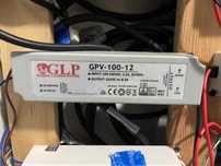 Zasilacz LED GLP GPV-100-12, 100W 12V, wodoodporny, hermetyczny