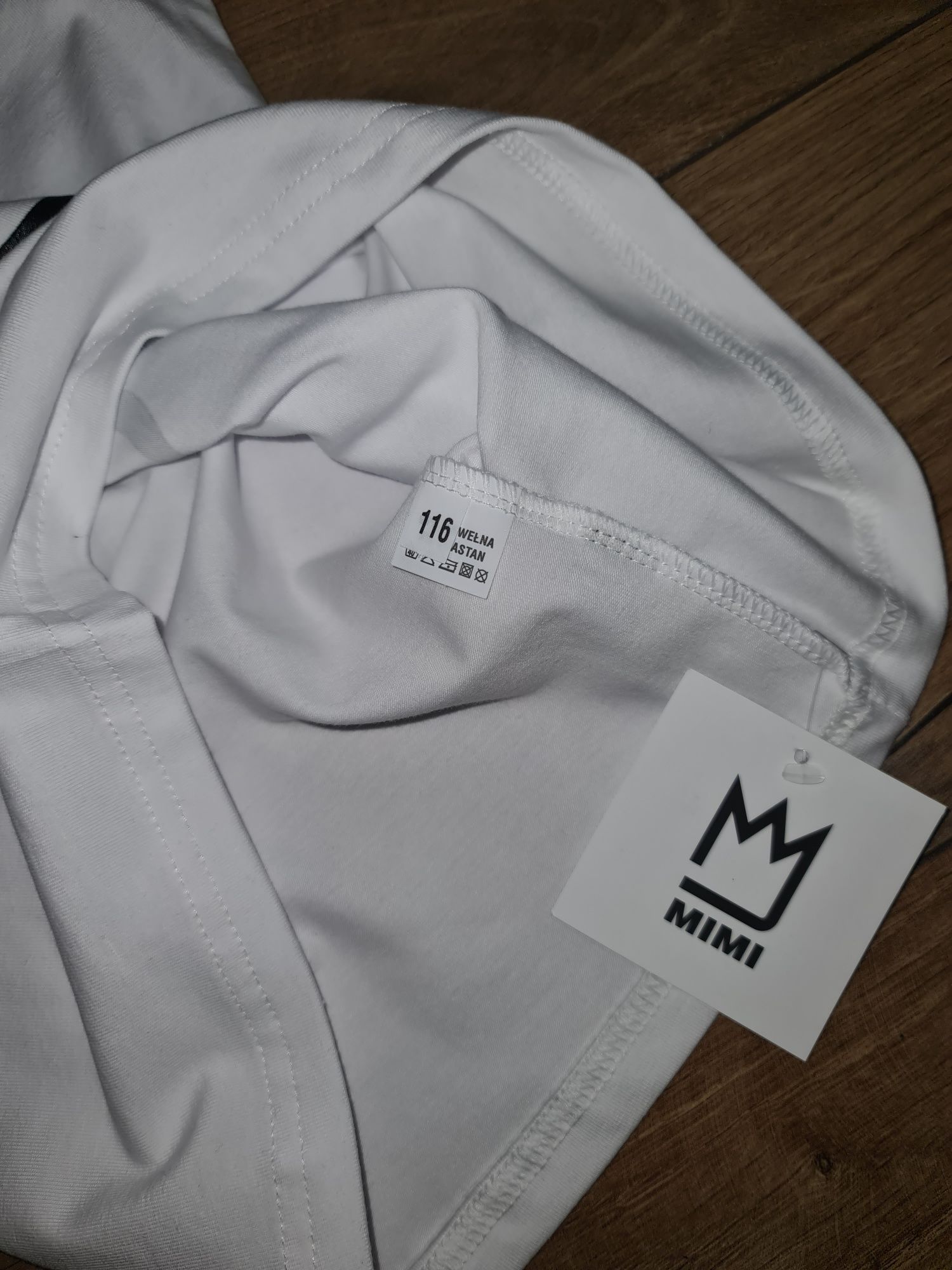 Komplet mimi polska firma bluza spodnie tshirt
