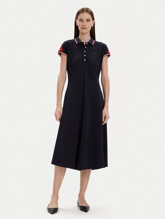 Sukienka codzienna granatowa Tommy Hilfiger M