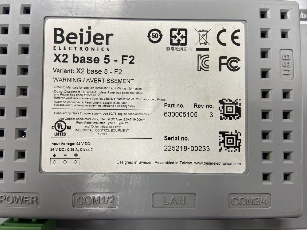 Consola HMI Beijer X2 5-F2
