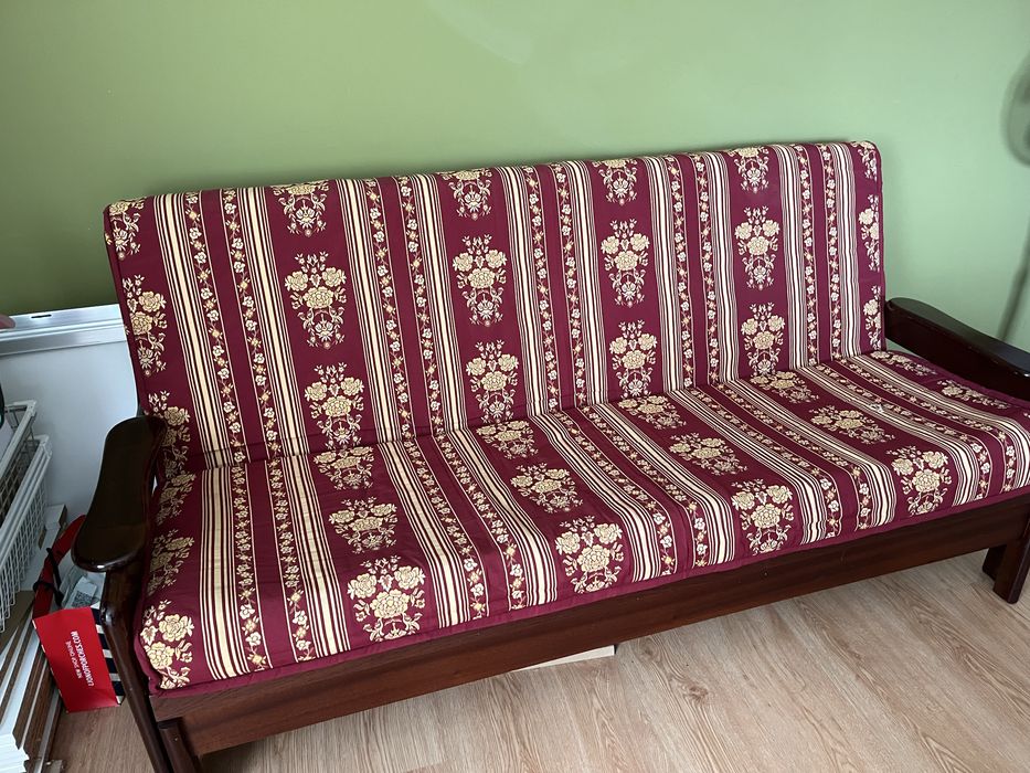 Sofá Cama De Madeira