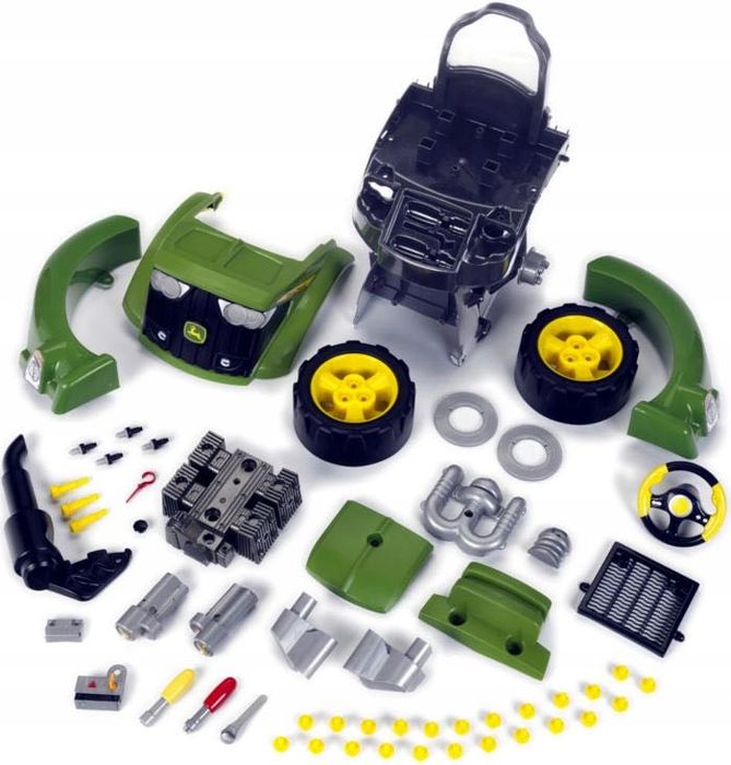 Traktor Dla Dzieci Klein 3916 Z Narzędziami Skręcany Silnik Prezent