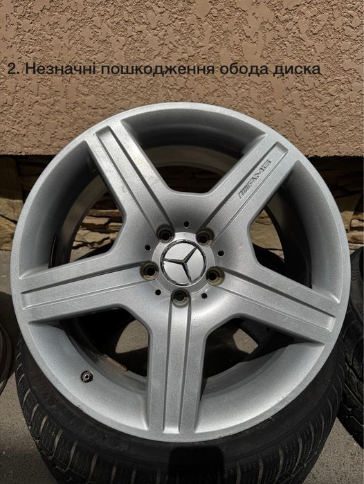 Оригінальні диски Mercedes-Benz AMG 5х112 8,5J19 H2 ET43.