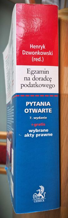 Egzamin na doradcę podatkowego - Pytania otwarte: Wydanie VII