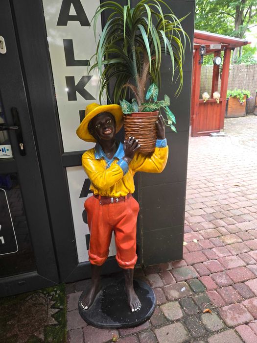 Figura dekoracyjna.Kwietnik.120 cm.Orginalny wzór.Ciężki, stabilny.