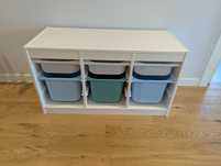 IKEA Trofast biały regał z pojemnikami 99x44x56 cm