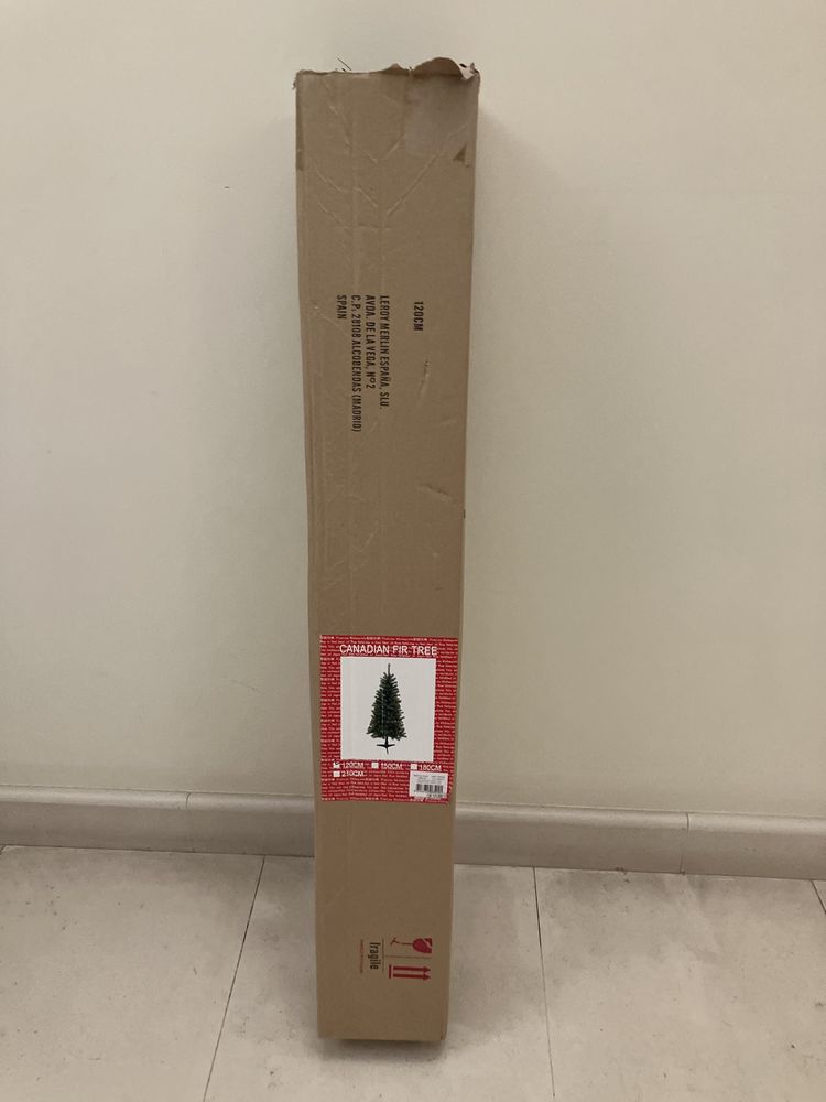 Árvore/pinheiro de natal artificial 120cm