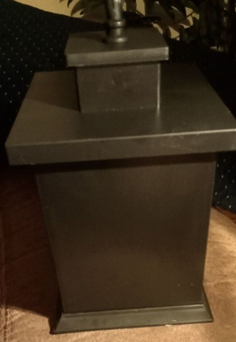 Wystrój wnętrza, lampka,atrapa kominka,nowa