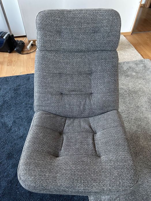 Fotel HAVBERG z IKEA – szary
