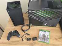 Konsola Xbox Series X + pad + akumulator + Gra Assasins Creed