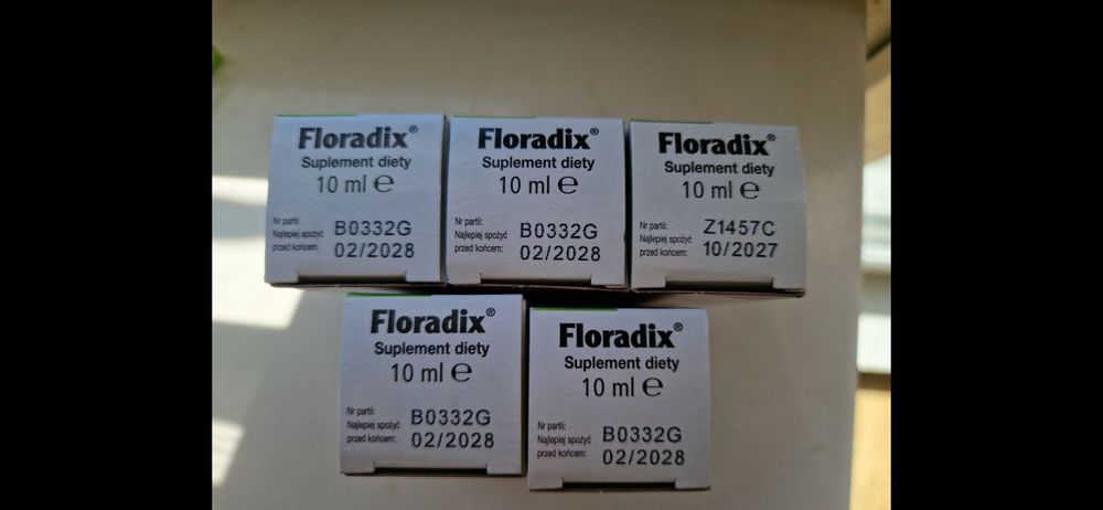Floradix żelazo i witaminy 5x10ml