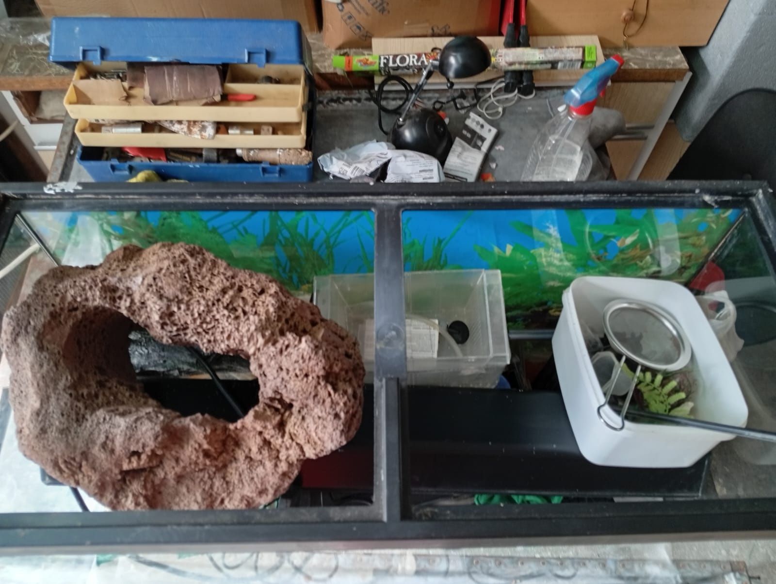 Vendo 3 aquários com acessórios