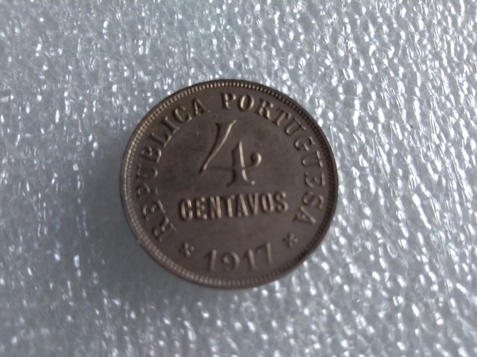 Moeda 4 Centavos - 1917