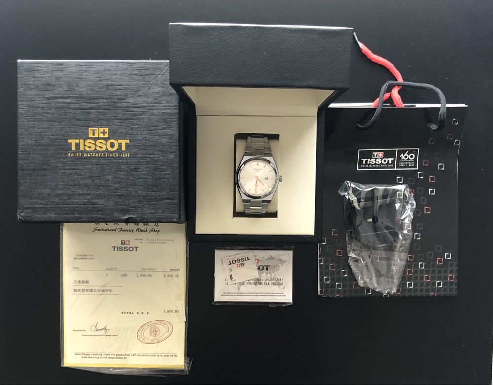 Tissot Prx niebieski Nowy! Pudełko, gwarancja papiery!
