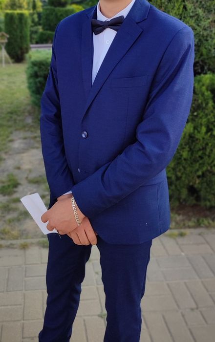 Garnitur męski, studniówka ,granatowy Rico Luvetti MEN 176/182