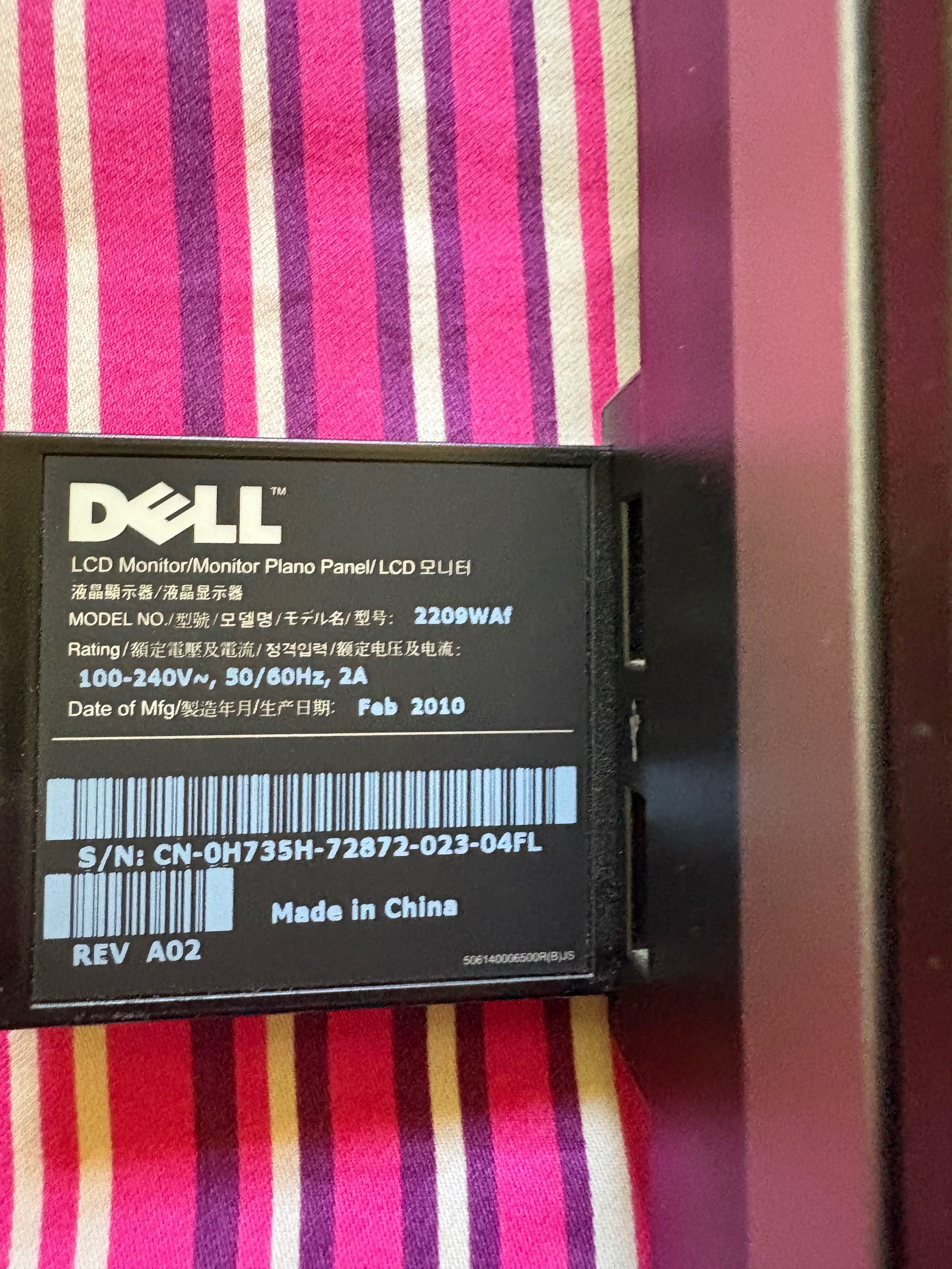 Monitor do komputera Dell duzy