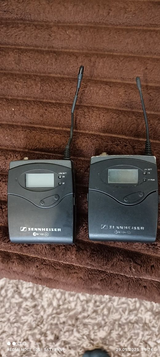 Радіосистема Sennheiser SK100 g2(bodypak+resiver)D