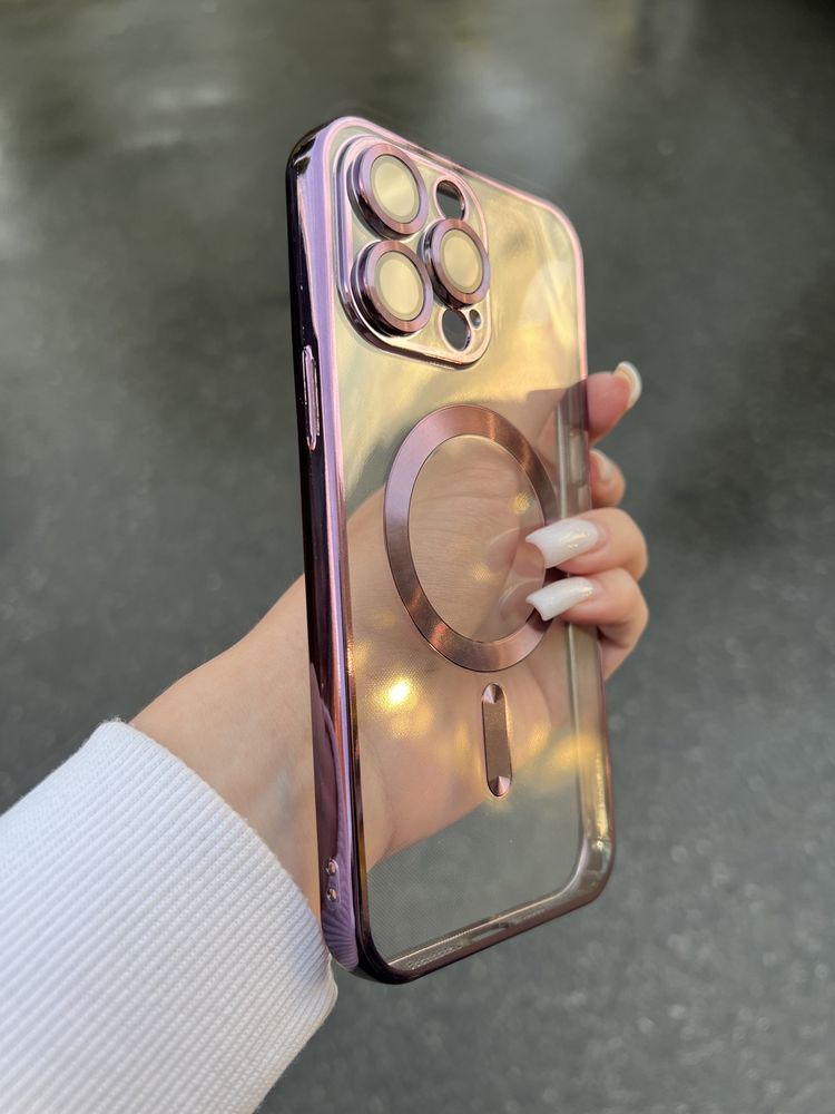 Чохол Iphone 14 Pro Max Purple чехол Case Magsafe