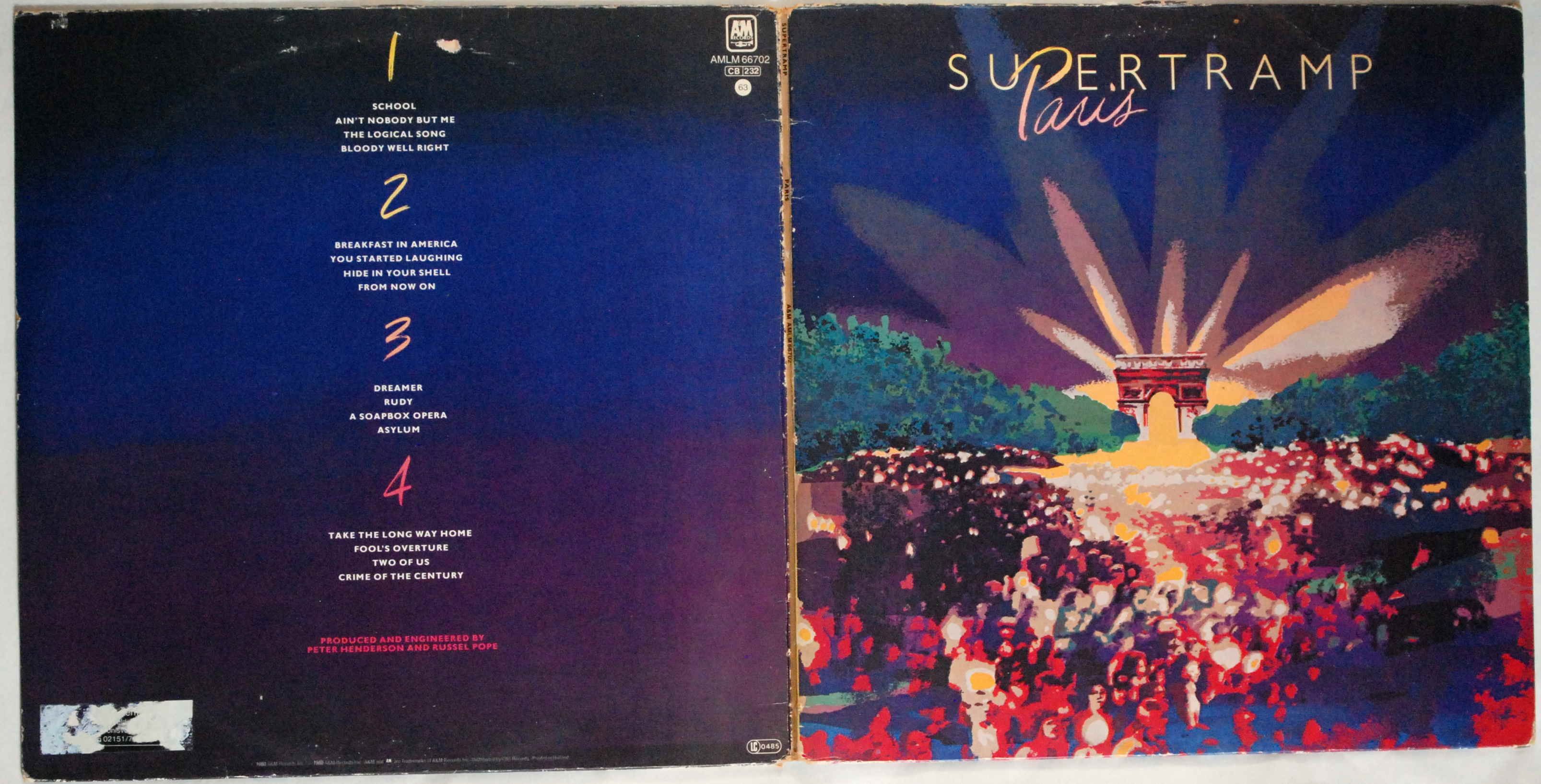 Supertramp - Paris 2LP (Holandia)