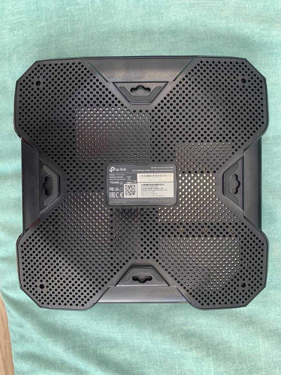 Маршрутизатор TP-LINK Archer AX11000 ігровий Wi-Fi 6 роутер 8 LAN USB