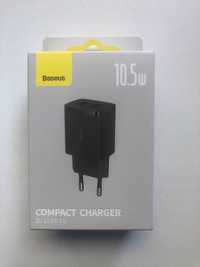 Зарядное устройство для телефон и гаджетов BASEUS 10.5W на 2 USB