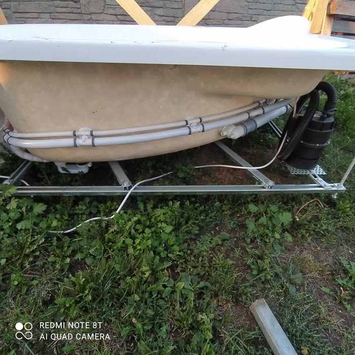 wanna z hydromasazem sanplast