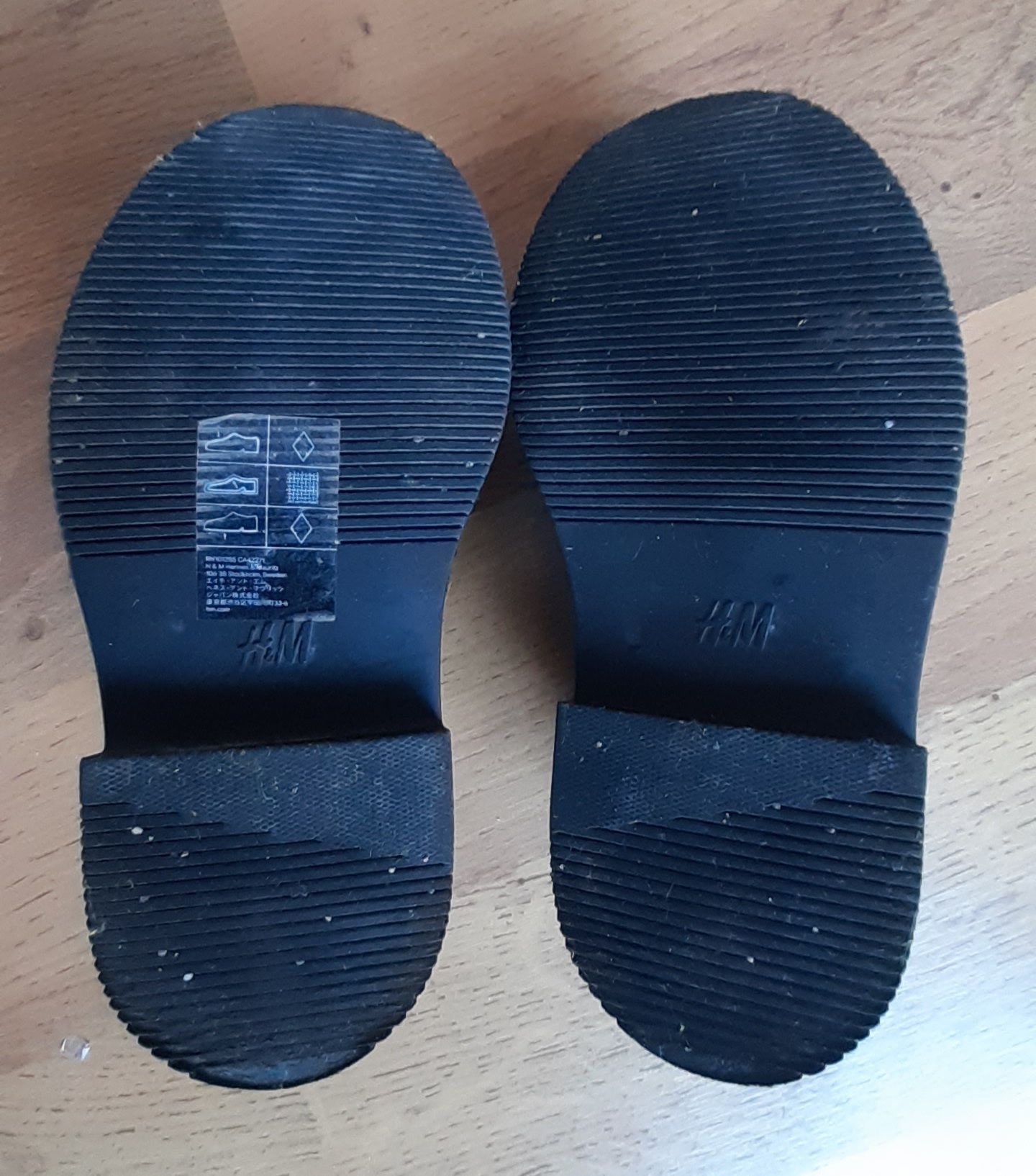 Mokasyny buciki dziewczęce H&M rozmiar 28 czarne