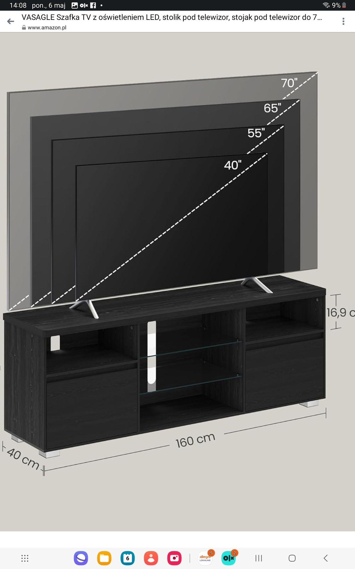 Stolik pod telewizor