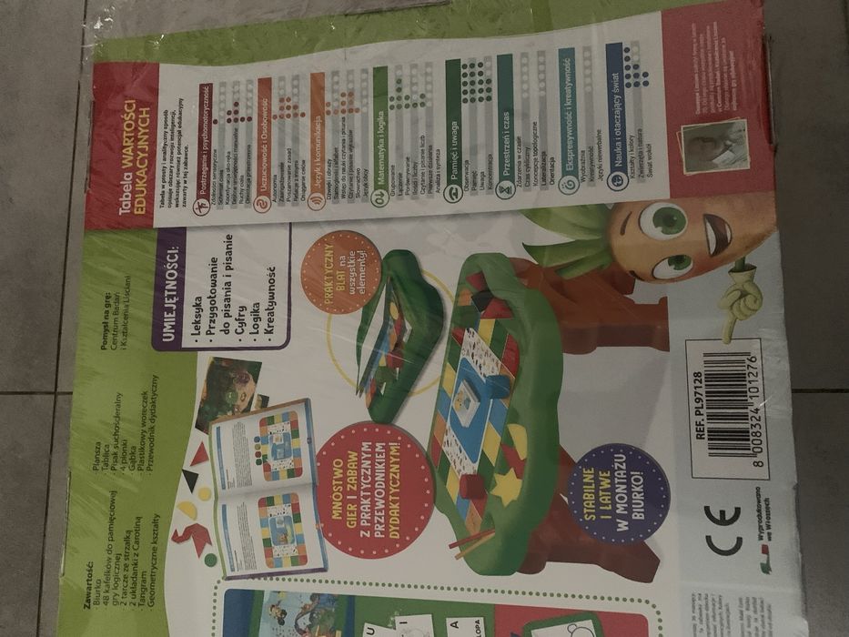 Biurko stolik edykacyjny gry