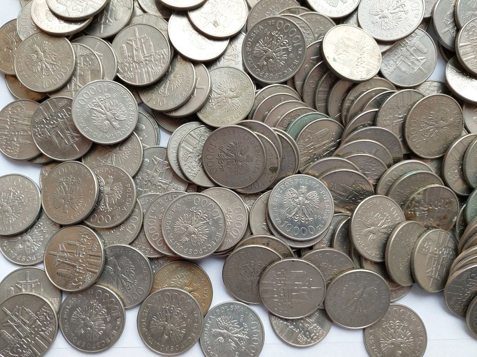 10.000 zł SOLIDARNOŚĆ 1990 r. - 100 szt.