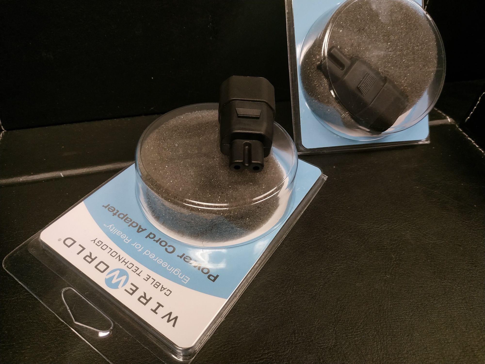 WireWorld IEC na C7 przejściówka adapter ósemka wtyk zasilający