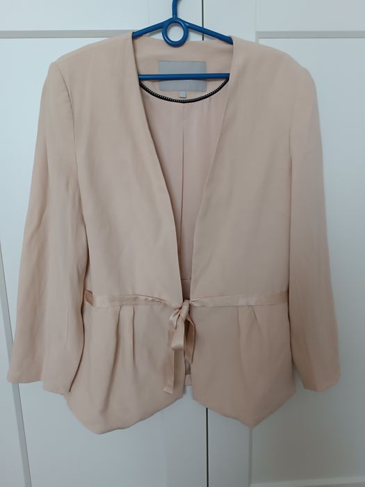 Narzutka marynarka blazer kimono r. 44 wiskoza