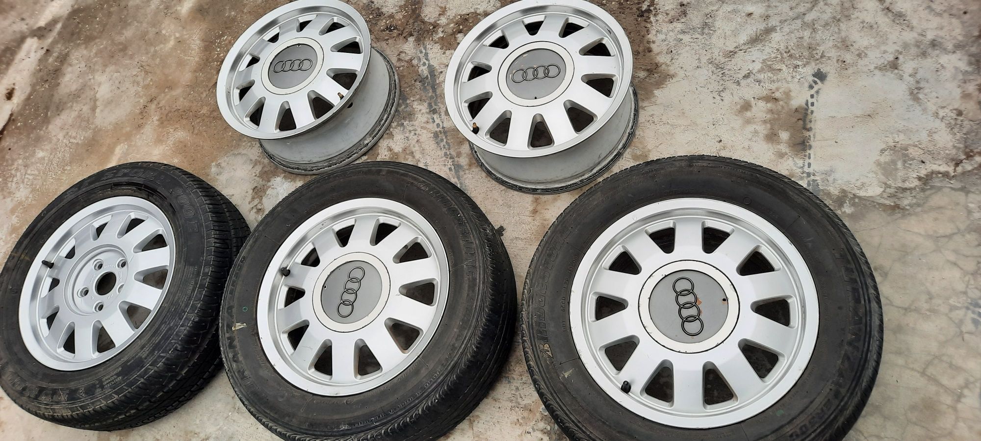 Jantes originais audi conjunto de 5 unidades