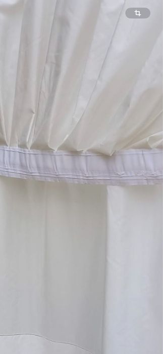 2 Cortinados acetinados