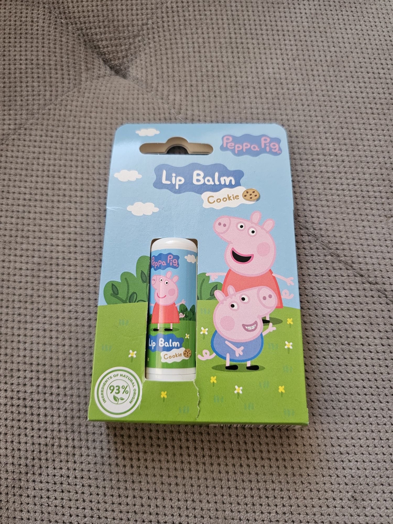 Świnka Peppa, PEPPA PIG, Balsam pomadka do ust, Cookie 4,4 g