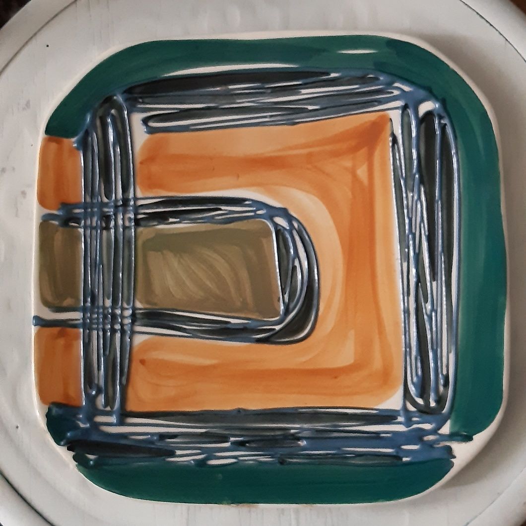 Patera Włocławek-rzadka forma- New Look- Porcelit