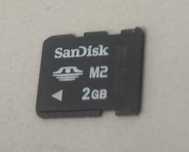 Karta pamięci M2 (Memory Stick Micro) SanDisk o poj. 2 GB - sprawna !
