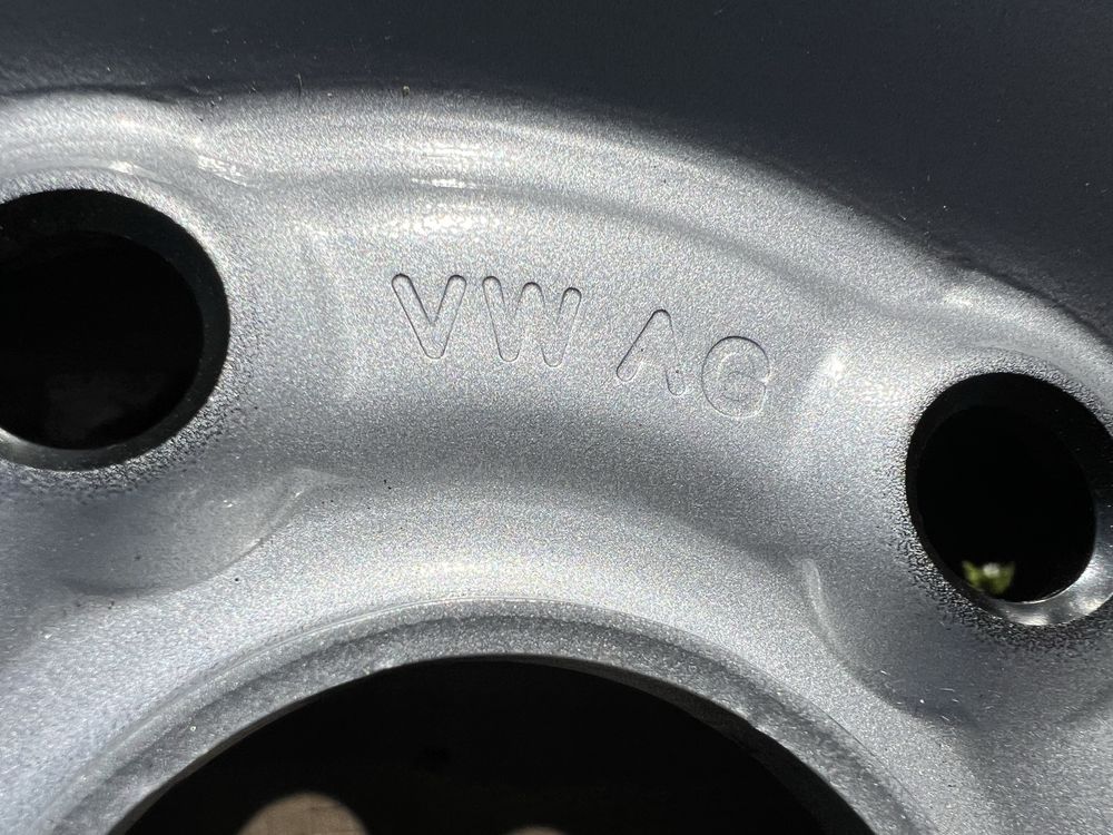 4xfelga stalowa 16” VW/SEAT/SKODA (5x112 ET48) - nowe