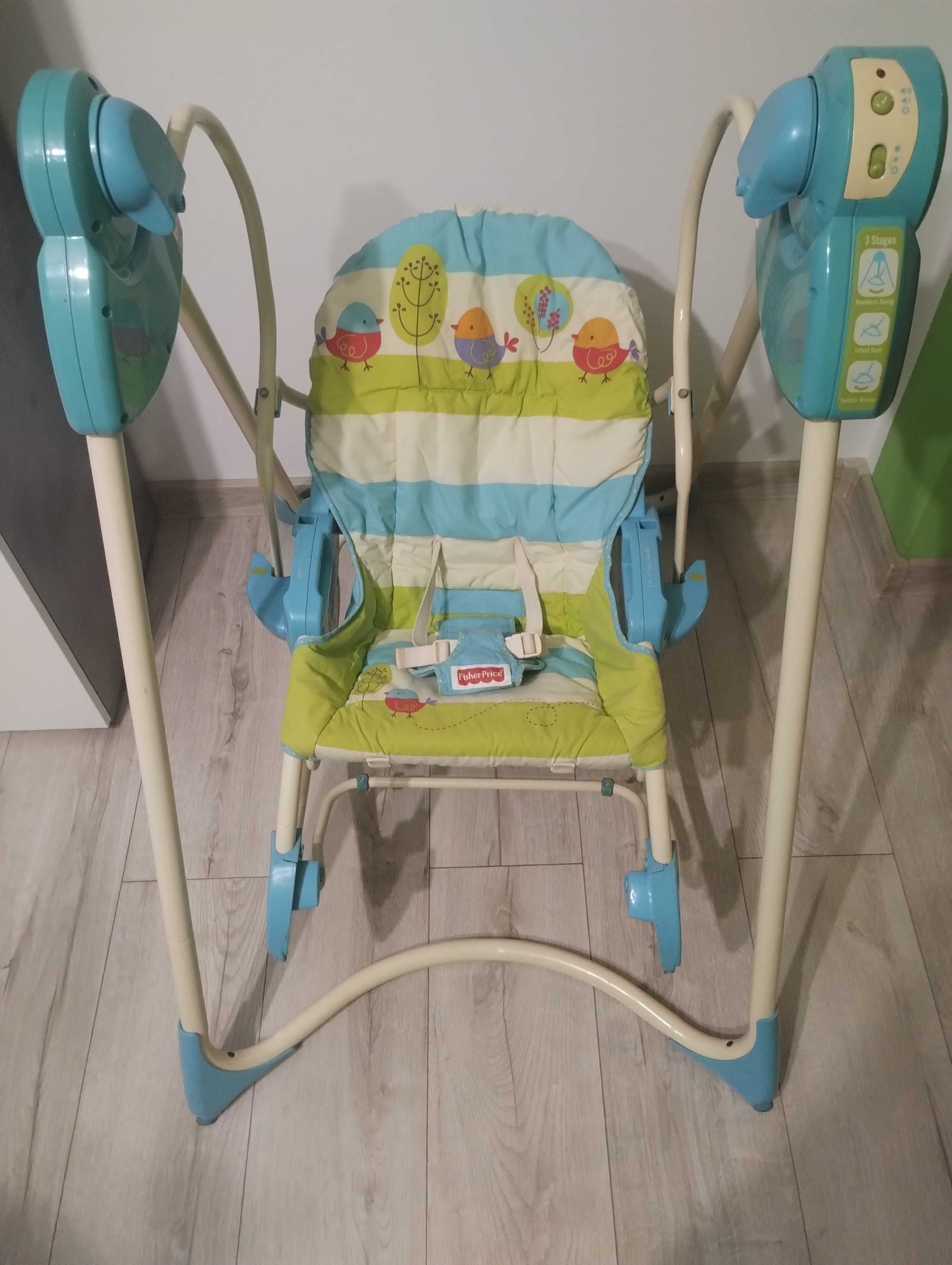 Huśtawka Fisher Price 3w1