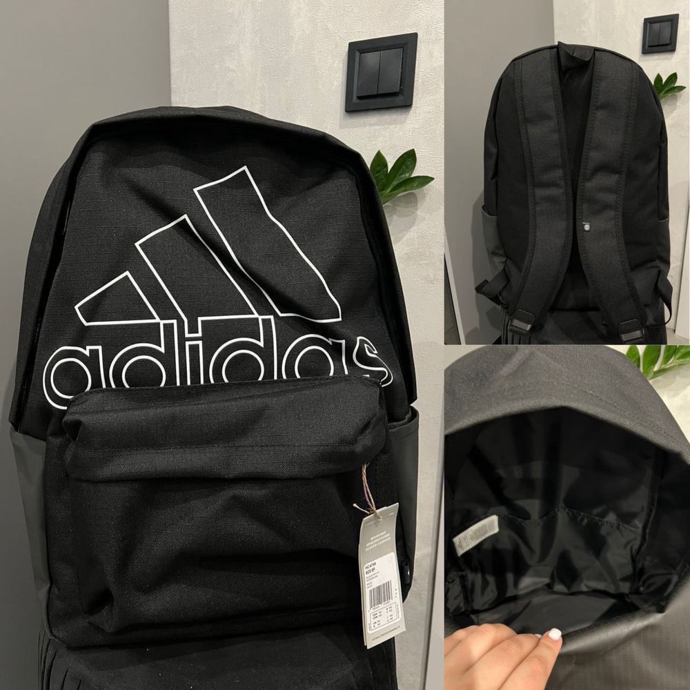 Чорний рюкзак adidas
