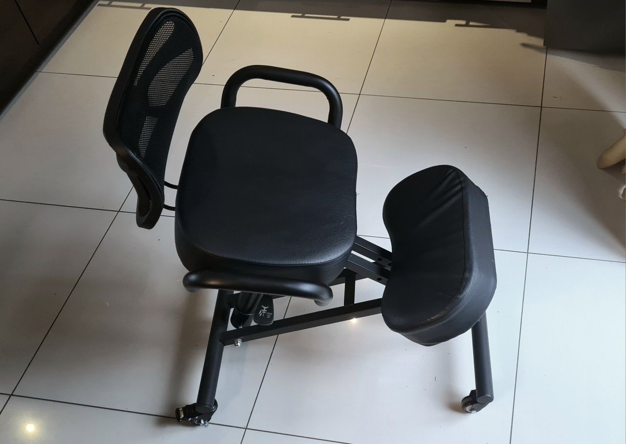 Klękoślad St. IDEALNY klęcznik krzesło biurowe ergonomiczne fotel BIUR