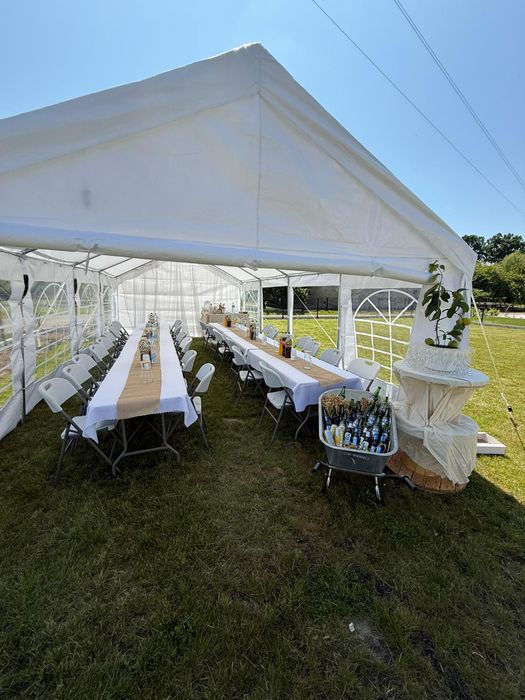 Wynajem namiotu imprezowego 4x8m