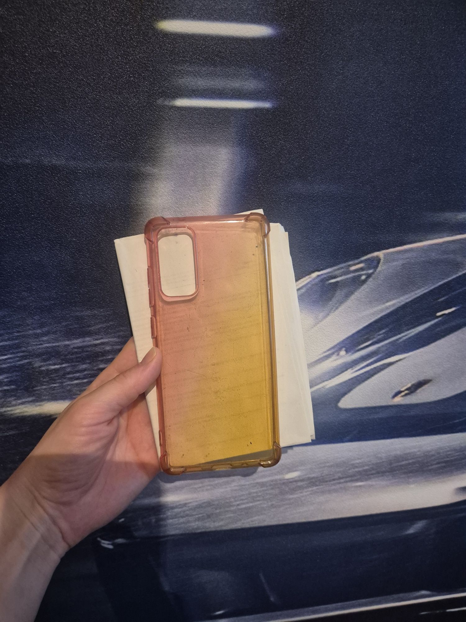 Etui płynny brokat samsung S 20fe5g