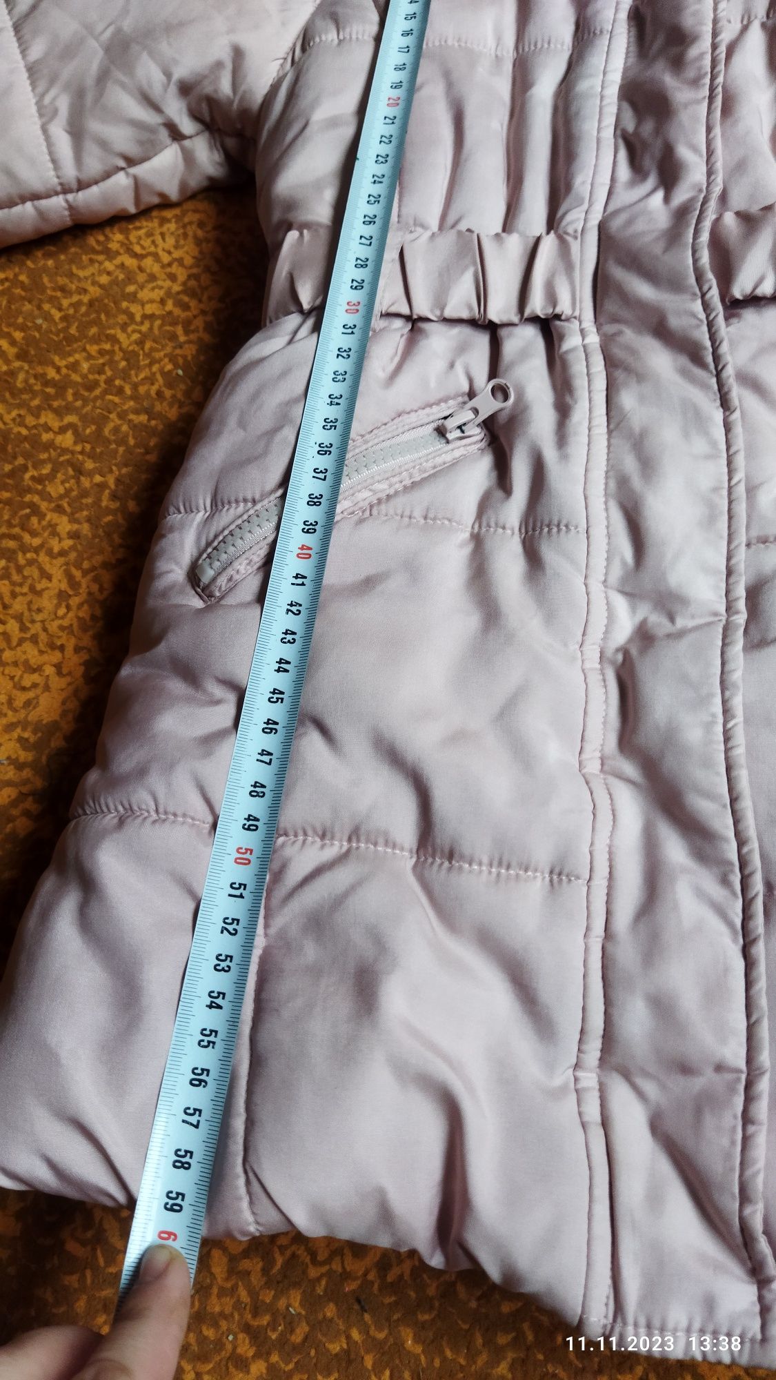Зимняя куртка курточка пальто на девочку 5-6 лет