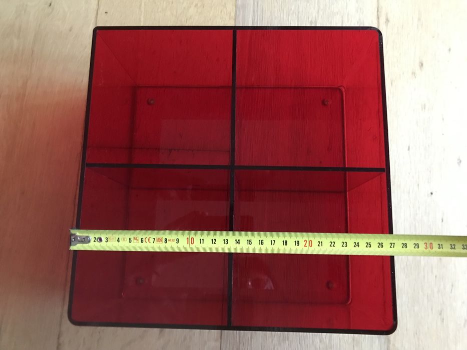 Caixa de arrumação acrílica