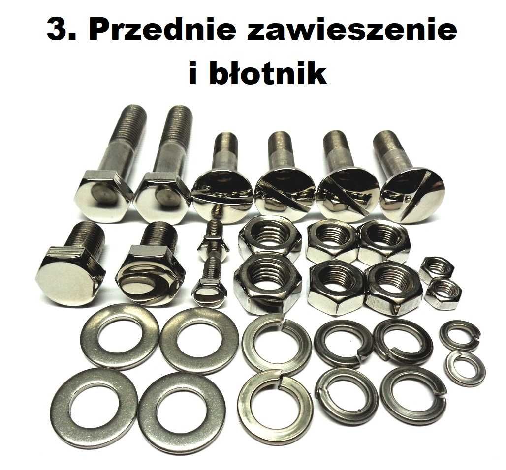 SHL M11 Komplet śrub nierdzewnych śruby nierdzewne zestaw inox