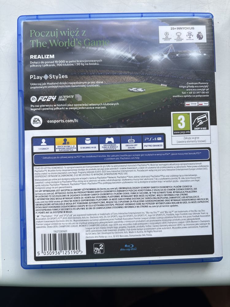 Sprzedam FC24 na PS4