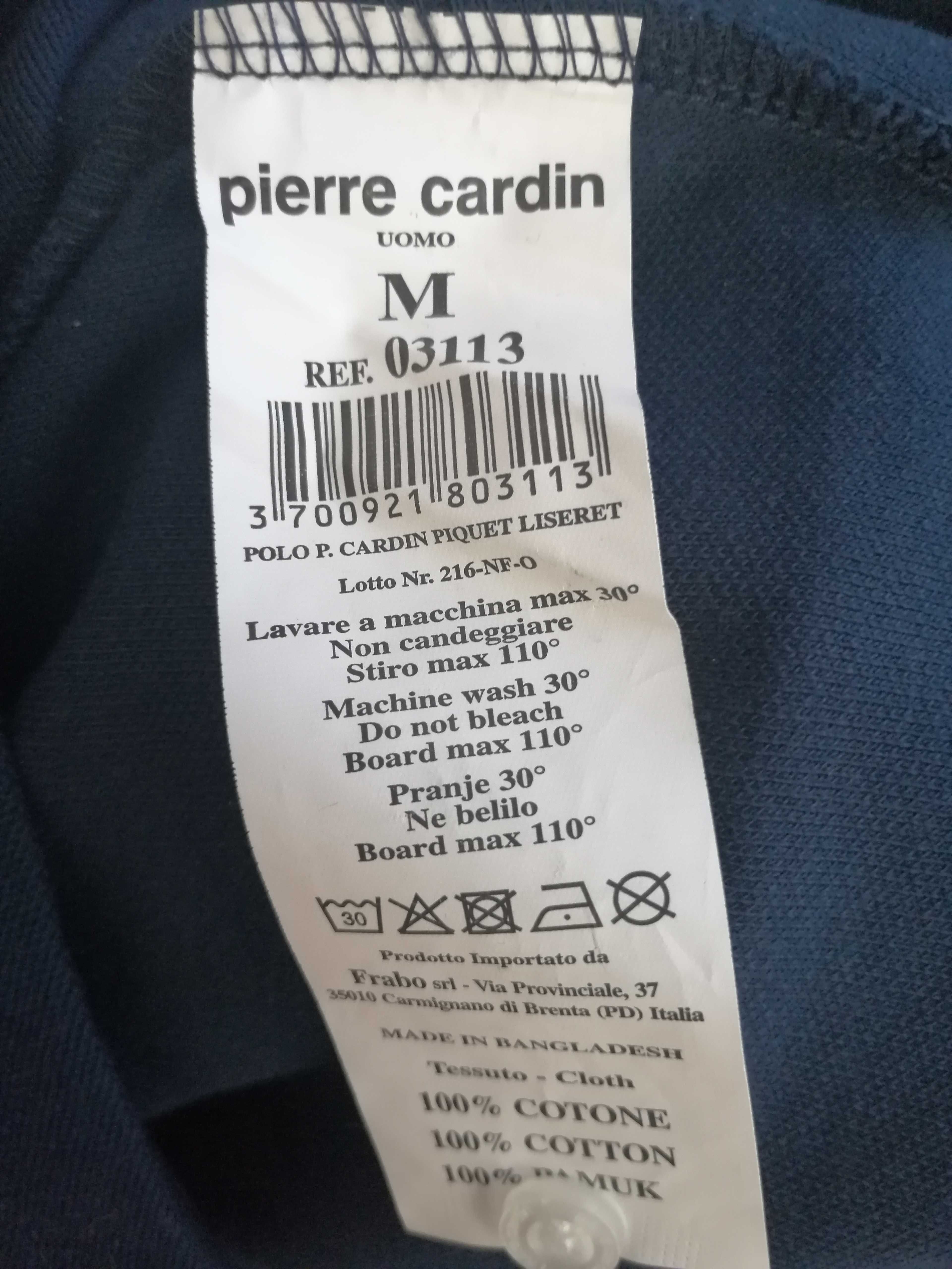 Pierre Cardin- polówka męska, 100% bawełny,rozm. M